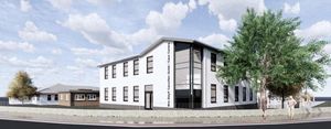 Bro Dyfi Hospital in Machynlleth - how it could look after redevelopment