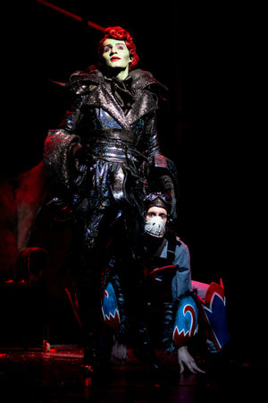 Jos Vantyler as Wicked Witch. Pictures by: Graeme Braidwood