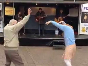 Supporting image for story: WATCH: Black Country stars The Empty Can, a Fizzog, and a passer-by all do their bit for Children in Need