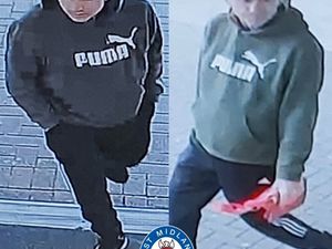 Supporting image for story: Man in Puma tracksuit top sought by police after a van was stolen in West Bromwich