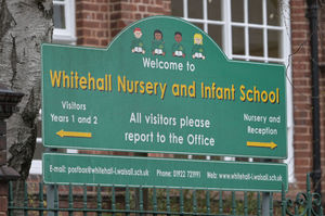 The incident happened near Whitehall Nursery and Infant School. Photo: SnapperSK