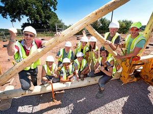 Supporting image for story: Shropshire farm reaches £50,000 bunkhouse appeal target