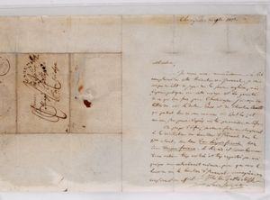 Supporting image for story: Letter from Napoleon’s brother with Shrewsbury link to be sold auction