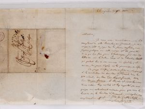 Supporting image for story: Letter from Napoleon’s brother with Shrewsbury link to be sold auction