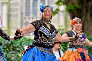 Silver Lotus Tribal perform 