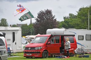 The first camper vans have started arriving at the West Mid Showground for the Vanlife Shrewsbury festival