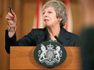 Supporting image for story: Brexit storm: Defiant MPs turn backs on isolated May