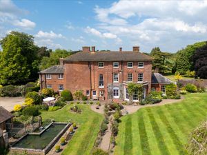 Magnificent gardens at Faintree Hall near Bridgnorth. Picture: Knight Frank/Rightmove