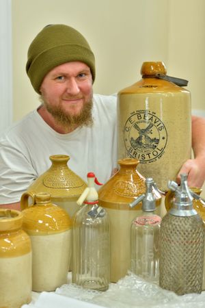 Dan Bailey from Wellington with his collection
