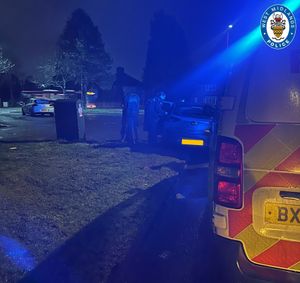 A chase ended with an arrest being made. Photo: West Midlands Police