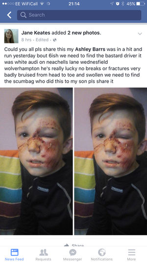 The Facebook post which has gone viral