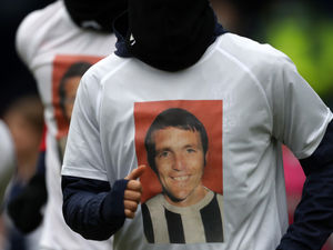 Supporting image for story: 'Astle is the king and he always will be': West Brom pay emotional tribute to Jeff Astle 20 years after tragic death