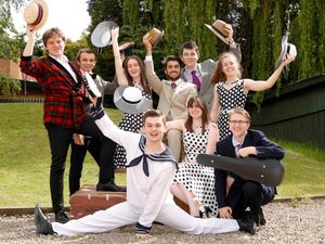 Supporting image for story: Newport students put final touches to Anything Goes the musical