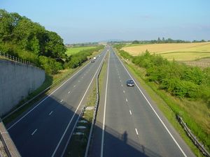 The A5 Shrewsbury bypass