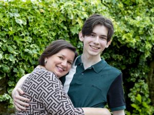 Supporting image for story: Ukrainian teenager who escaped devastation of war celebrates GCSE results