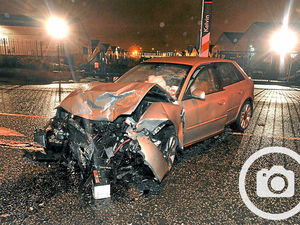 Supporting image for story: Woman cut from car after head-on Sandwell smash