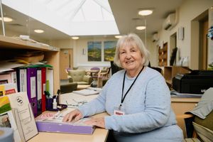 Jacquie Pearson - volunteer at the Health and Wellbeing Centre at Mayfair