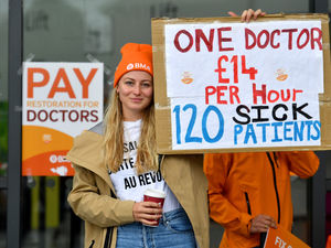 Supporting image for story: NHS strikes: What 'massively overstretched' doctors on the Black Country's picket lines are really saying 