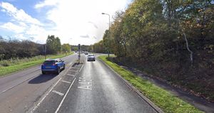 The collision occurred around Blackstone Picnic area near Bewdley. Photo: Google Street Map