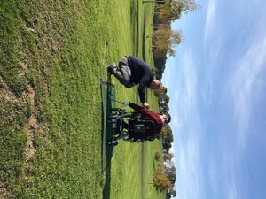Supporting image for story: Stroke victims get the chance to get back on the greens