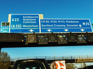 Supporting image for story: M25 reopens after 12-hour closure as waste lorry overturns in crash
