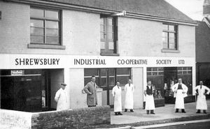 Shrewsbury Industrial Co-operative Society Ltd, Clee Hill. Undated, likely taken in the 1930s. Picture shared by Mr Bill Warrington.