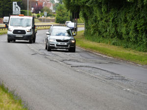 Supporting image for story: 'Serious hazard!' Temporary repairs finally carried out on pothole-plagued road