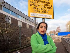 Councillor Jasbir Jaspal who has campaigned on behalf of the City of Wolverhampton Council on the issue of car cruising in the Black County.