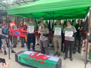 Supporting image for story: Extinction Rebellion activists from Shropshire take coal protest to streets of London
