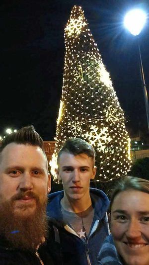 Stephanie, James and Jordan