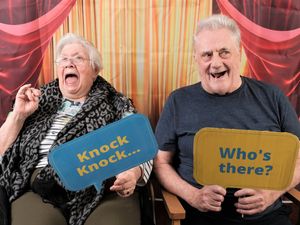 Supporting image for story: Care home residents star in comedy club to celebrate World Laughter Day 