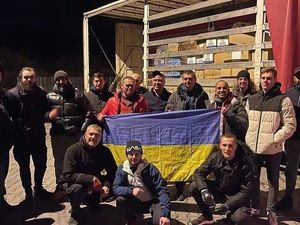 Supporting image for story: Four vans and 46 hours as charity drives Ukraine donations from Wombourne to Poland