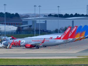 Supporting image for story: Skies above West Midlands quiet as most Birmingham Airport flights cancelled