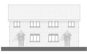 A pair of semi-detached homes are also planned for the garage site