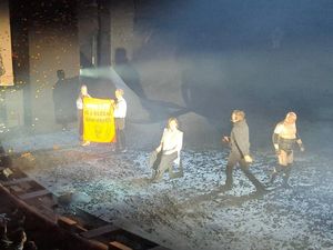 Supporting image for story: Just Stop Oil protester denies disrupting Sigourney Weaver play