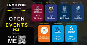Invictus Education Trust Announces Open Events for 2025 