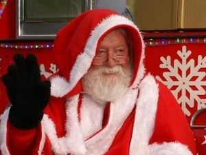 Supporting image for story: Peter searching for charity to give Santa's beard donations to