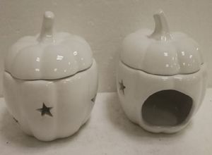 The Halloween themed ceramic wax burner. Picture: Aldi