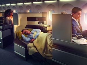 Supporting image for story: Self-cleaning plane seats could be available within the next two years