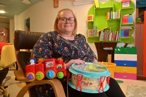 Helen Corbett spoke of the privilege of caring for children and their families