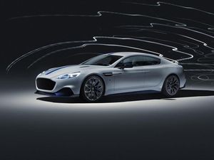 Supporting image for story: All-electric Aston Martin Rapide E uncovered at Shanghai Motor Show