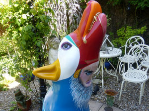 Supporting image for story: First painted wolf revealed in Wolves in Wolves project