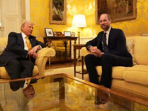 Supporting image for story: Trump says William is doing a ‘fantastic job’ as pair meet in Paris