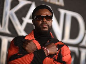 Supporting image for story: Black Panther star Winston Duke ‘folded like fresh laundry’ when meeting Rihanna