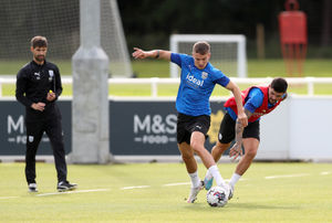 Conor Townsend and Alex Mowatt battle for the ball (Photo by Adam Fradgley/West Bromwich Albion FC via Getty Images).