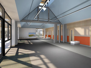 Artist's impression of the new Redhill nursery development