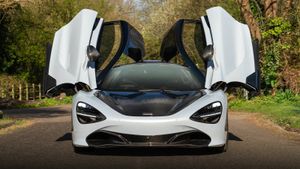 Gullwing doors just add to the theatre