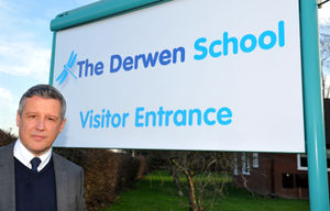 Derwen School headteacher David Glaves