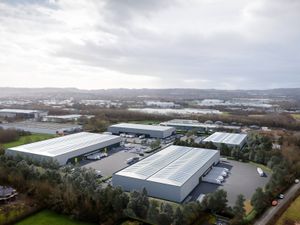 A CGI of the business park in Telford  