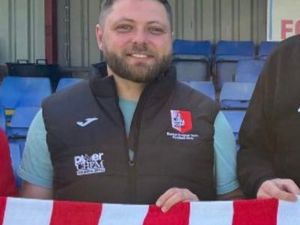Supporting image for story: Market Drayton Town boss Dan Dawson aims high on eve of season